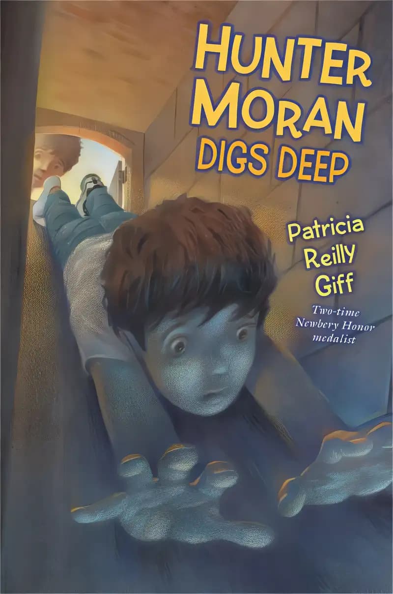Book cover of 'Hunter Moran Digs Deep'
