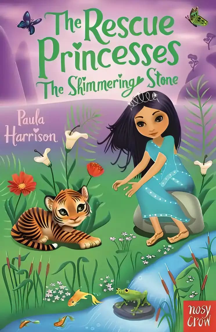 Book cover of 'The Rescue Princesses: The Shimmering Stone'
