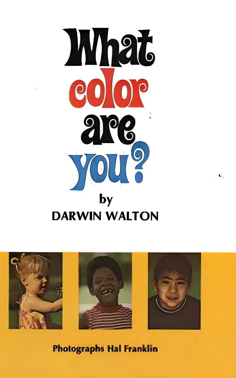 Book cover of 'What Color Are You? (An Ebony Jr.! Book)'
