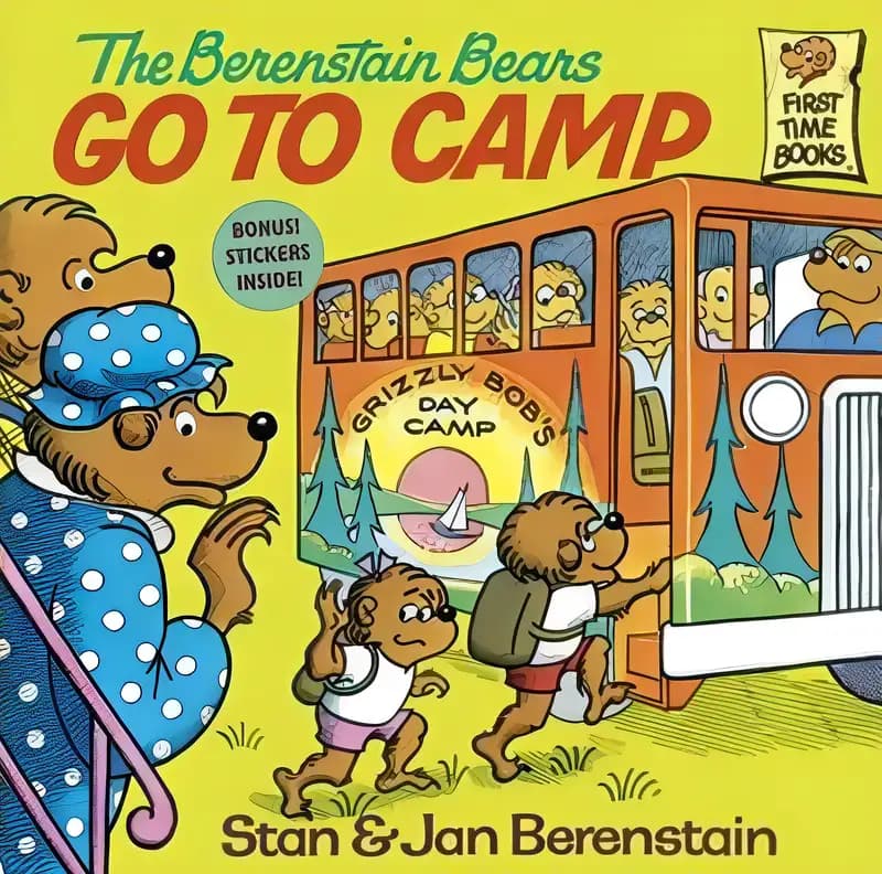Book cover of 'The Berenstain Bears Go to Camp'