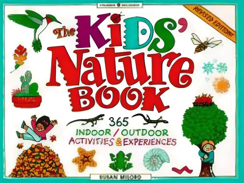 Book cover of 'The Kids' Nature Book:'