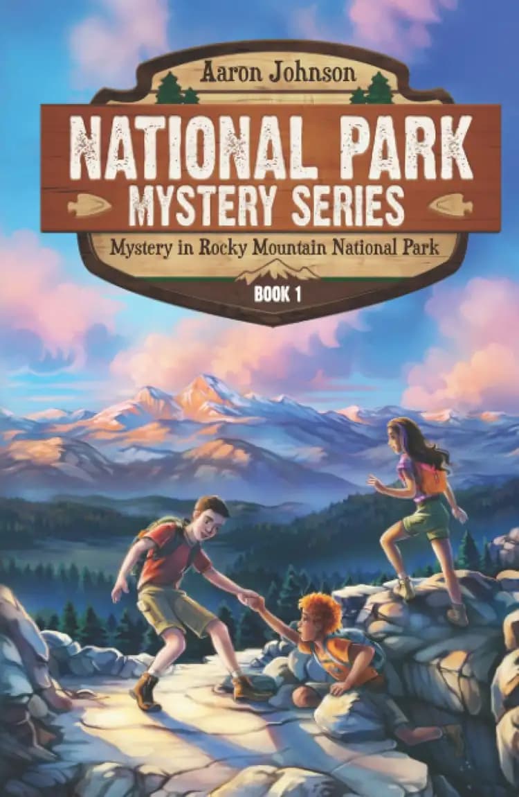 Book cover of 'Mystery In Rocky Mountain National Park'