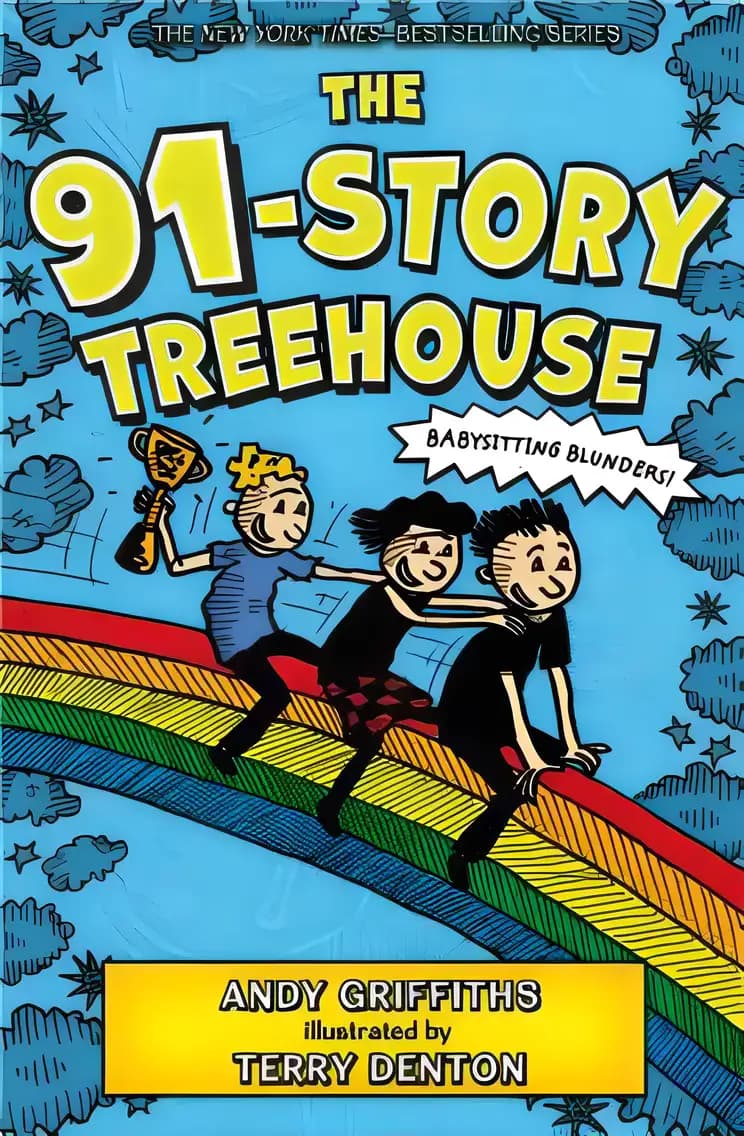 Book cover of 'The 91-Story Treehouse'