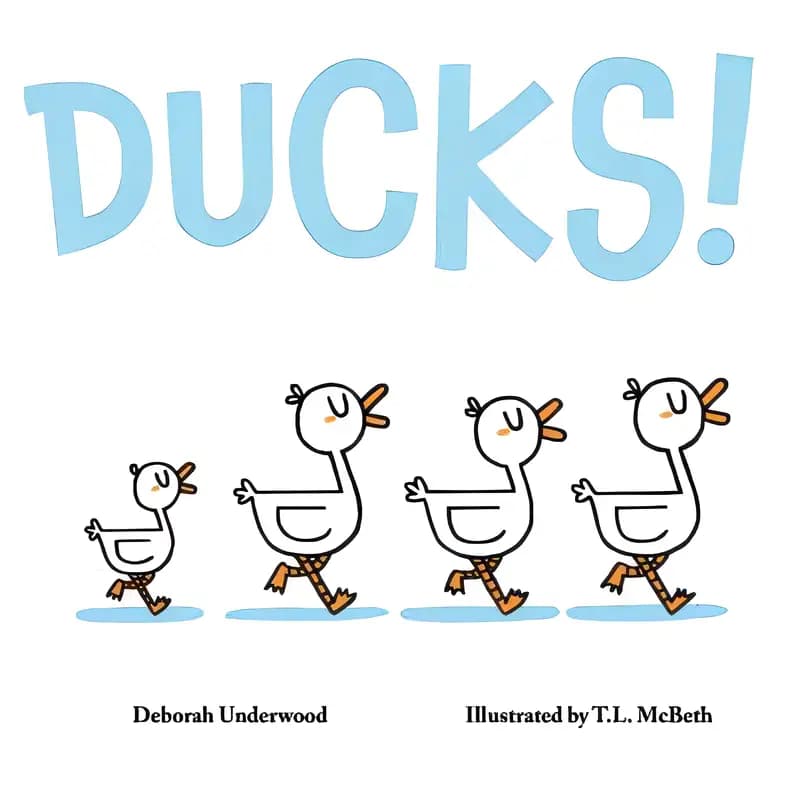 Book cover of 'Ducks!'