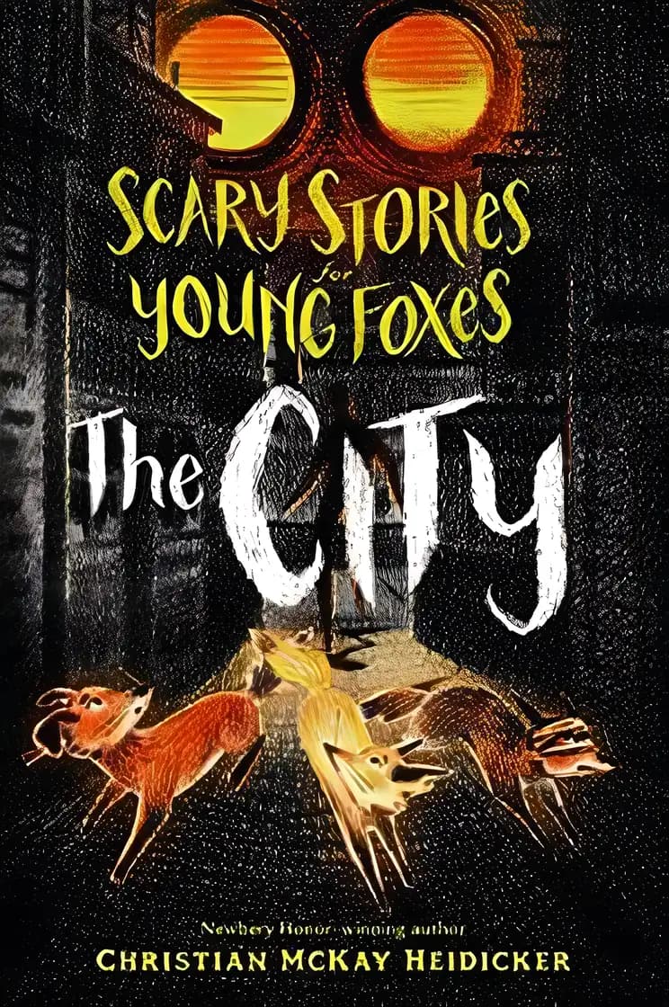 Book cover of 'Scary Stories for Young Foxes: The City'