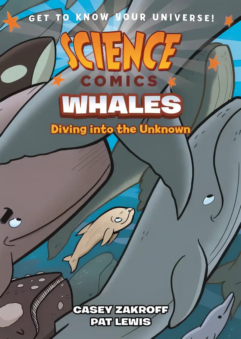 Book cover of 'Whales: diving into the unknown'