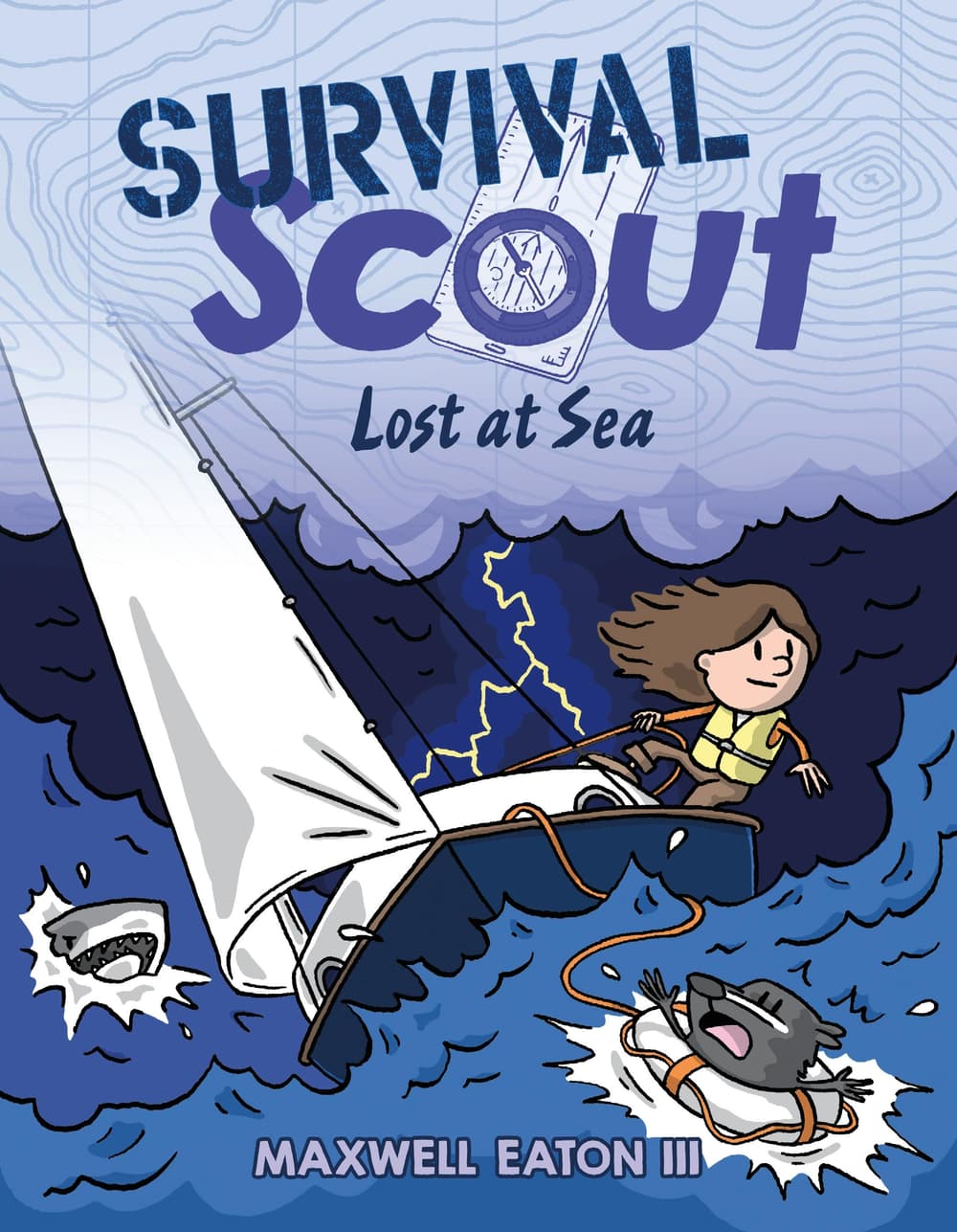 Book cover of 'Survival Scout: Lost at Sea'