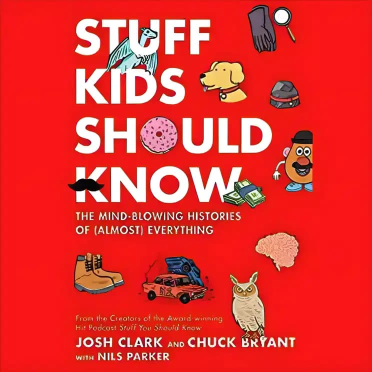 Book cover of 'Stuff Kids Should Know: The Mind-Blowing Histories of (Almost) Everything'