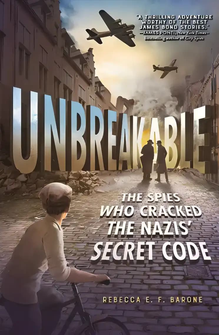 Book cover of 'Unbreakable: The Spies Who Cracked the Nazis' Secret Code'