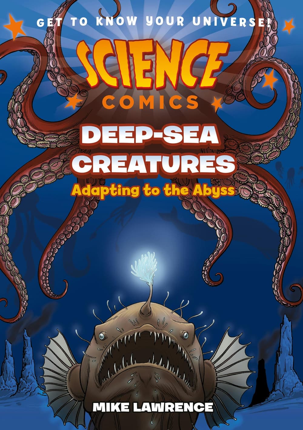 Book cover of 'Science Comics: Deep-Sea Creatures'
