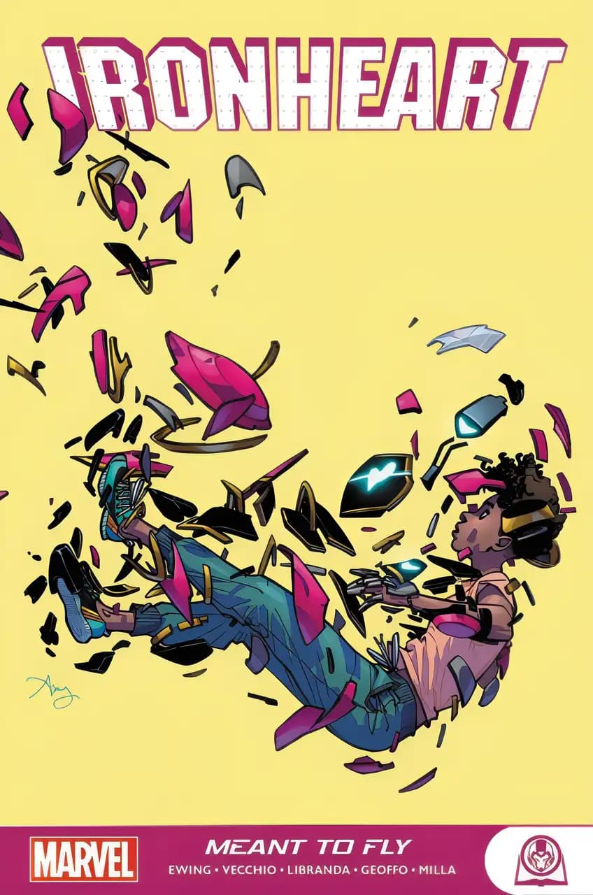 Book cover of 'Ironheart: Meant To Fly'