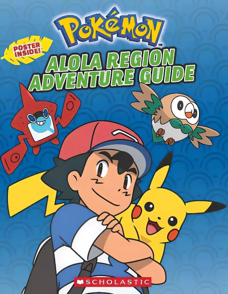 Book cover of 'Alola Region Adventure Guide (Pokémon)'