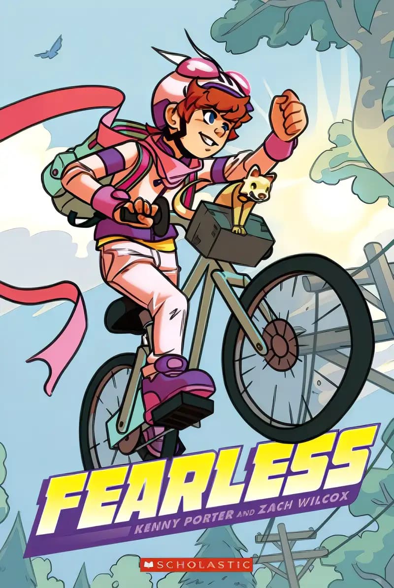 Book cover of 'Fearless: A Graphic Novel'