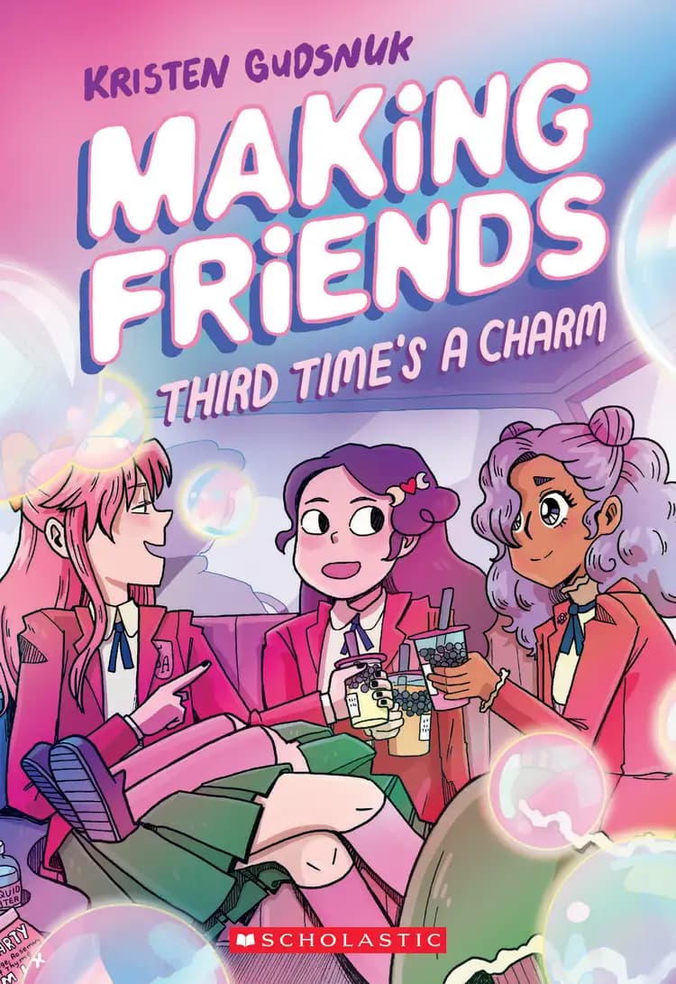 Book cover of 'Making Friends: Third Time's a Charm'