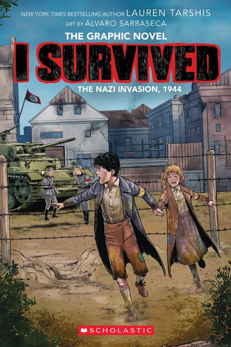 Book cover of 'I Survived the Nazi Invasion, 1944: A Graphic Novel'