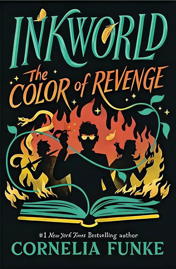 Book cover of 'Inkheart 4: The Colour of Revenge'