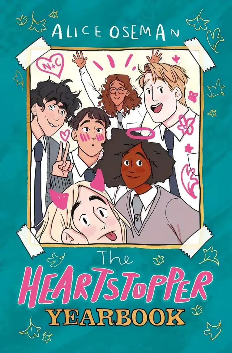 Book cover of 'The Heartstopper Yearbook'
