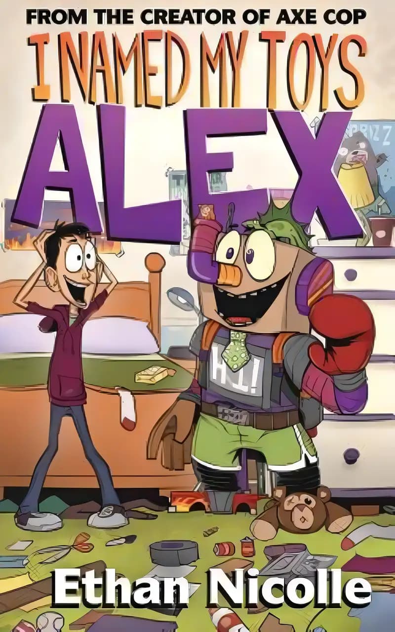 Book cover of 'I Named All My Toys Alex'