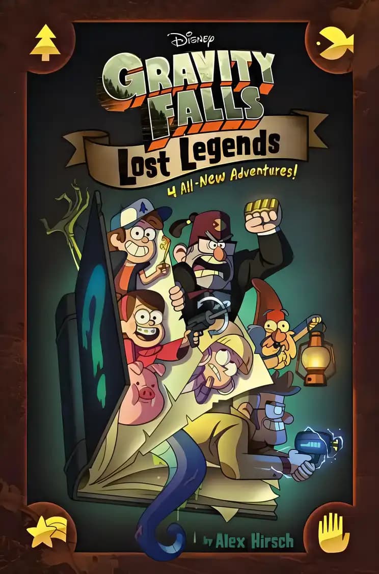 Book cover of 'Gravity Falls:: Lost Legends: 4 All-New Adventures!'