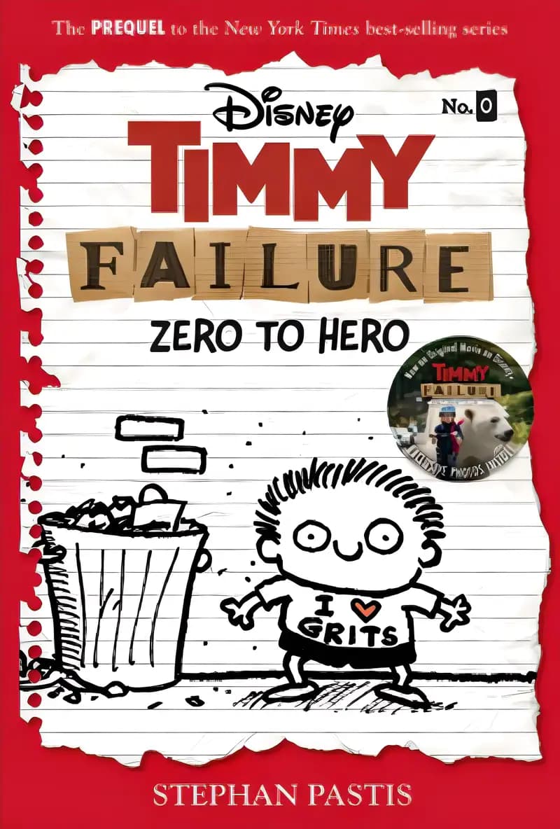 Book cover of 'Timmy Failure: Zero to Hero-Timmy Failure Prequel'