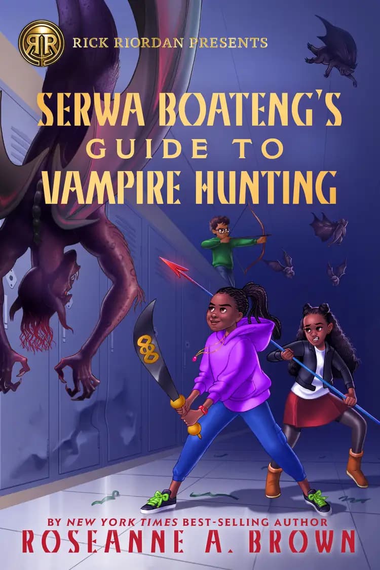Book cover of 'Serwa Boateng's Guide to Vampire Hunting'