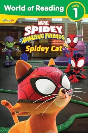 Book cover of 'World of Reading: Spidey and His Amazing Friends: Spidey Cat'