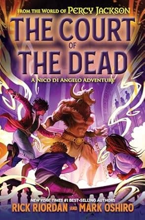 Book cover of 'From the World of Percy Jackson: The Court of the Dead: A Nico di Angelo Adventure'
