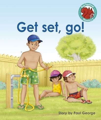 Book cover of 'Get set, go!: (Red Squirrel Phonics Level 2 Set 2)'