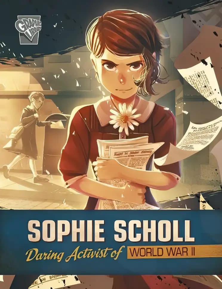 Book cover of 'Sophie Scholl: Daring Activist of World War II (Brave Women of World War II)'