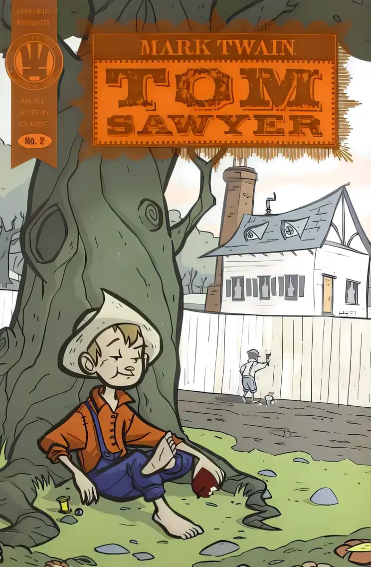 Book cover of 'Tom Sawyer'
