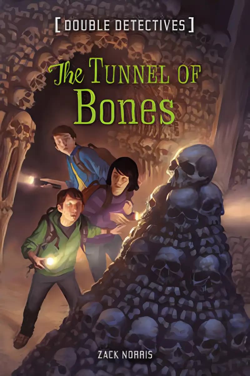 Book cover of 'The Tunnel of Bones (Double Detectives Book 4)'