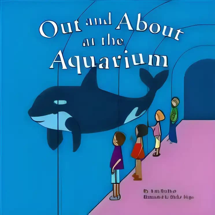 Book cover of 'Out and About at the Aquarium (Field Trips)'