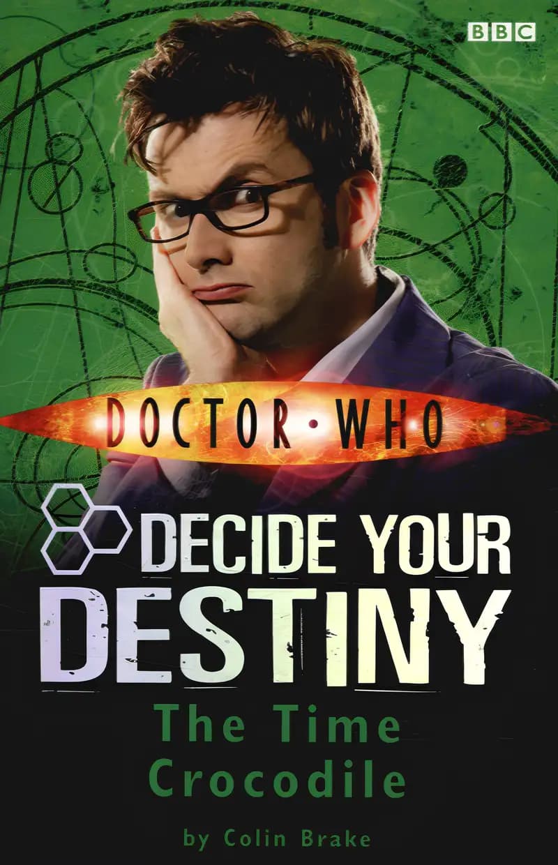 Book cover of 'Doctor Who Time Crocodile: Decide Your Destiny'
