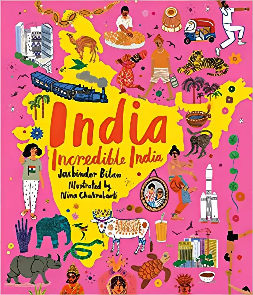 Book cover of 'India, Incredible India'