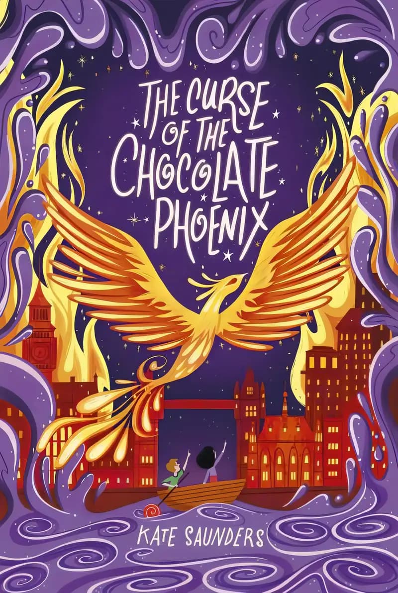 Book cover of 'The Curse of the Chocolate Phoenix'