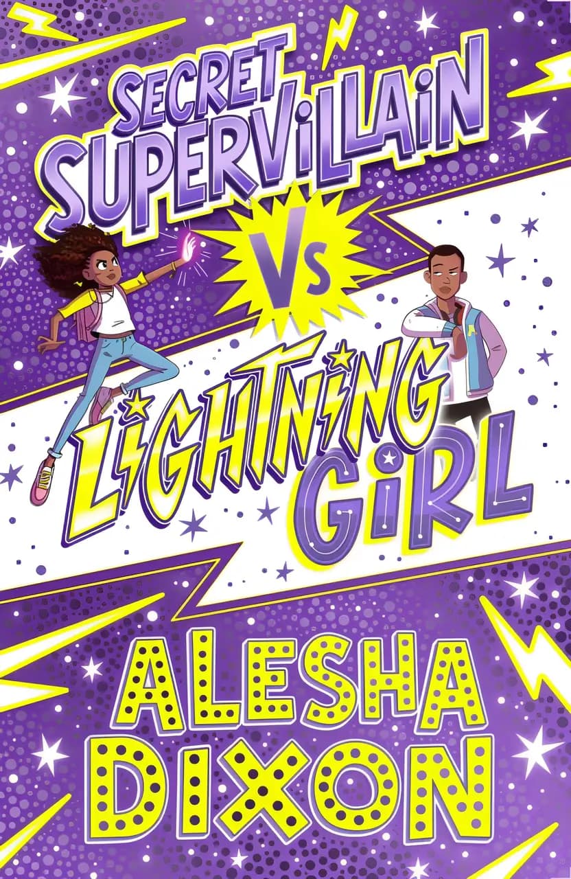 Book cover of 'Lightning Girl 3: Secret Supervillain'