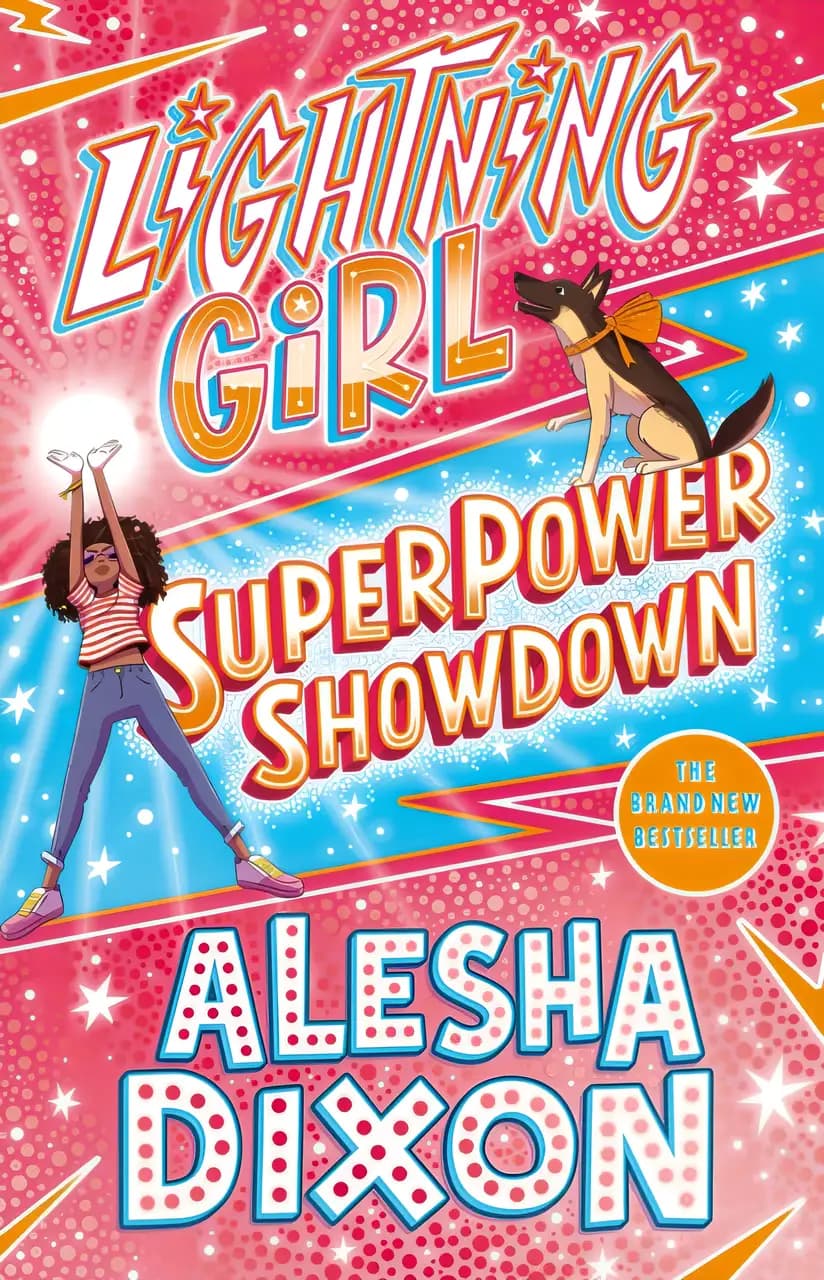 Book cover of 'Lightning Girl 4: Secret Superpower Showdown'
