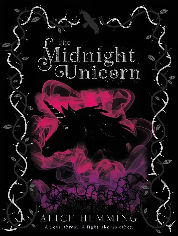 Book cover of 'The Midnight Unicorn:'