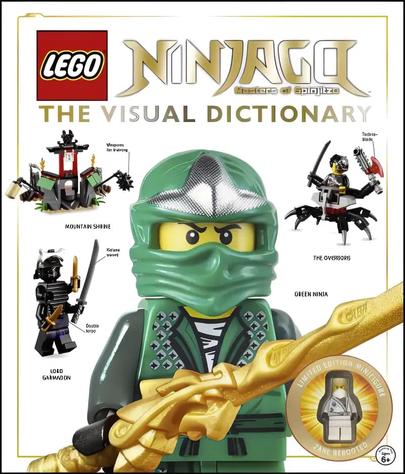 Book cover of 'Lego Ninjago Visual Dictionary'