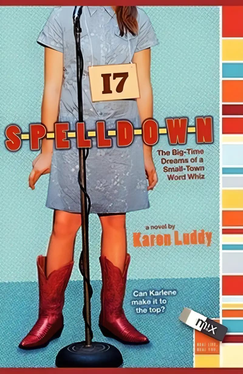 Book cover of 'Spelldown: The Big-Time Dreams of a Small-Town Word Whiz (mix)'