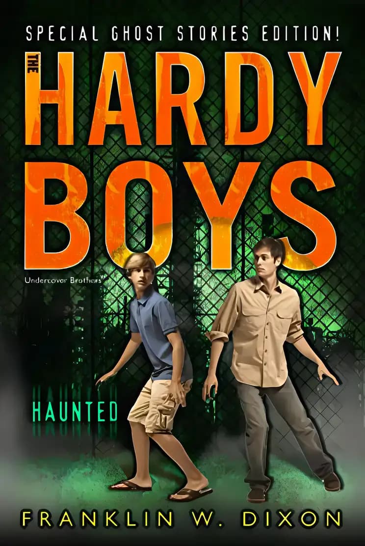 Book cover of 'The Mystery of the Haunted Mirror'