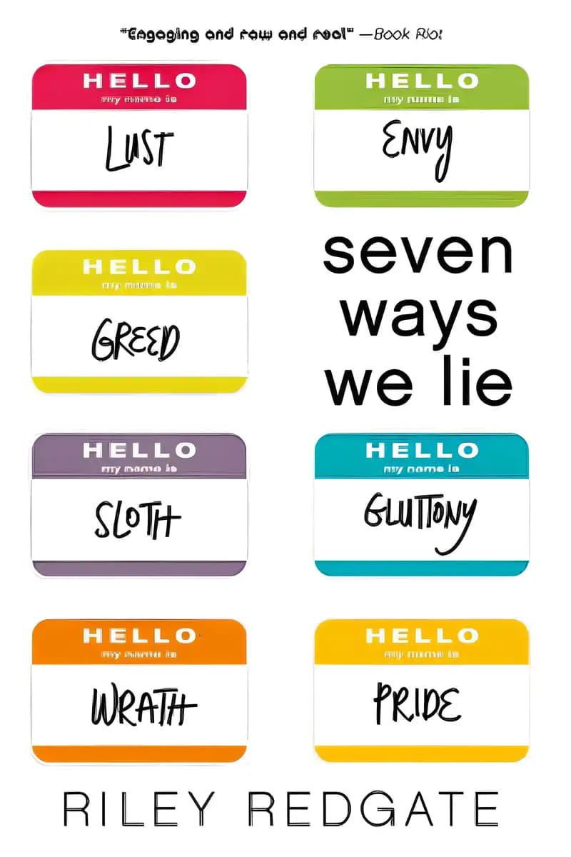 Book cover of 'Seven Ways We Lie'