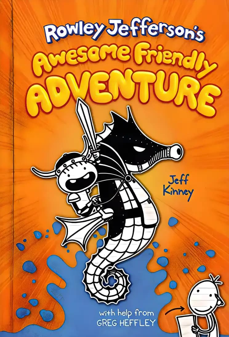Book cover of 'Rowley Jefferson's Awesome Friendly Adventure'