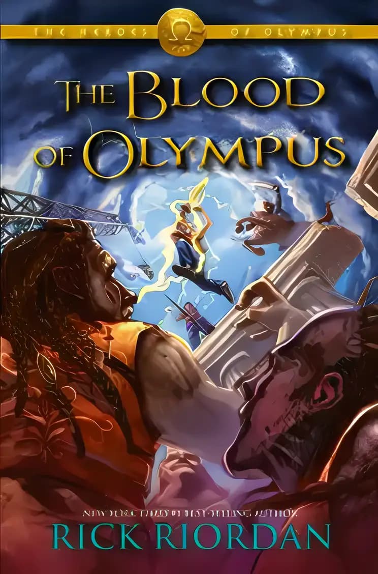 Book cover of 'The Blood of Olympus'
