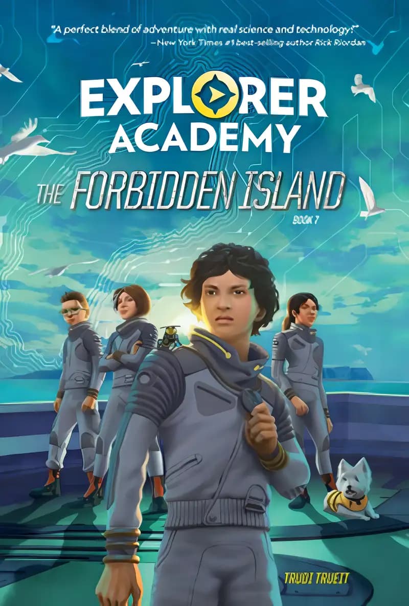 Book cover of 'The Forbidden Island'