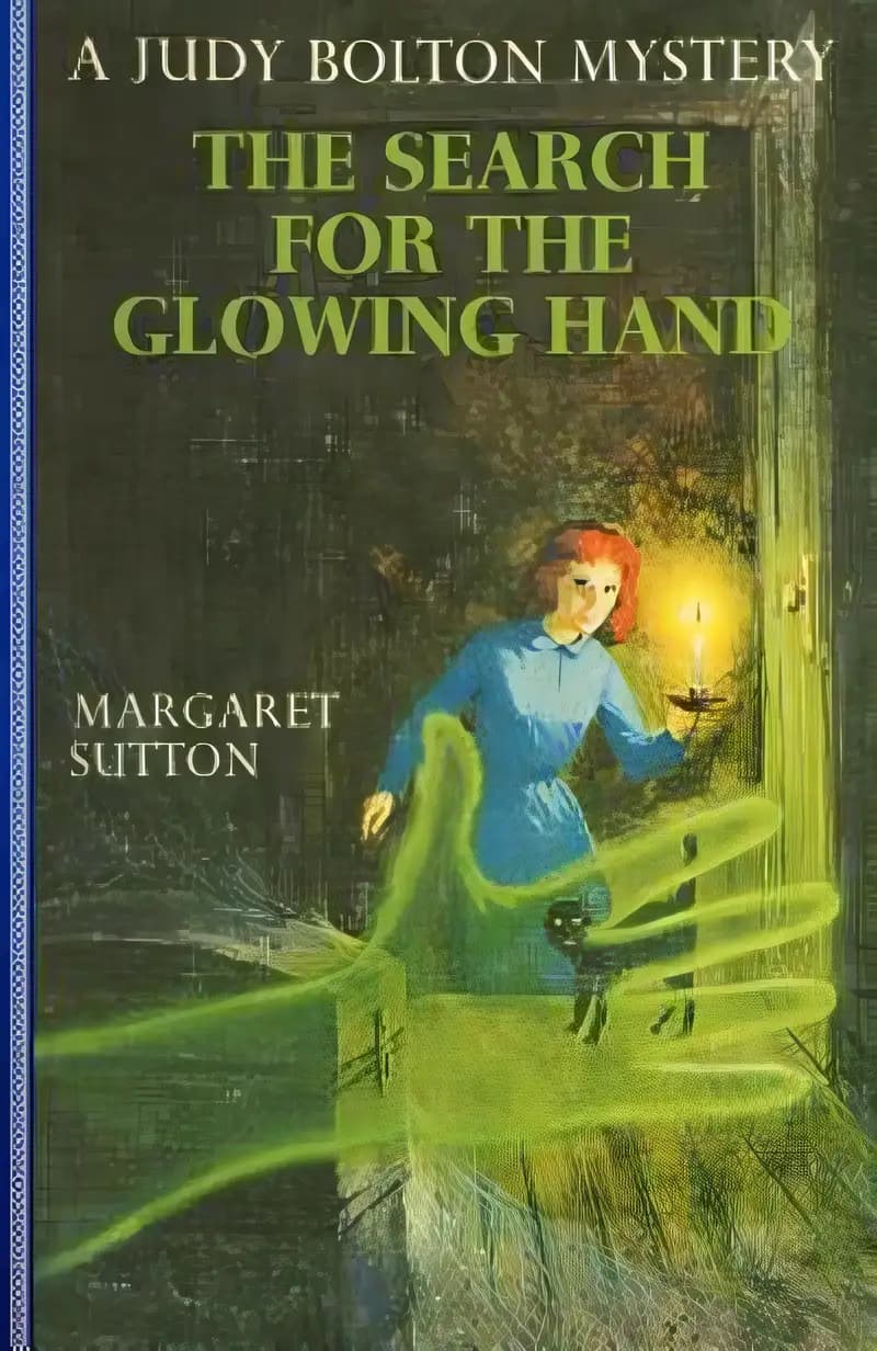 Book cover of 'Search for the Glowing Hand'