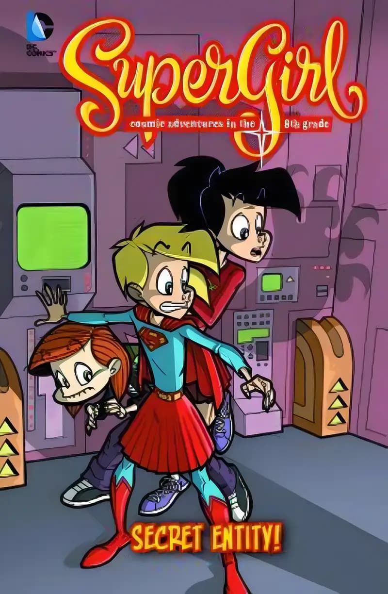 Book cover of 'Secret Entity!: #4 (Supergirl)'