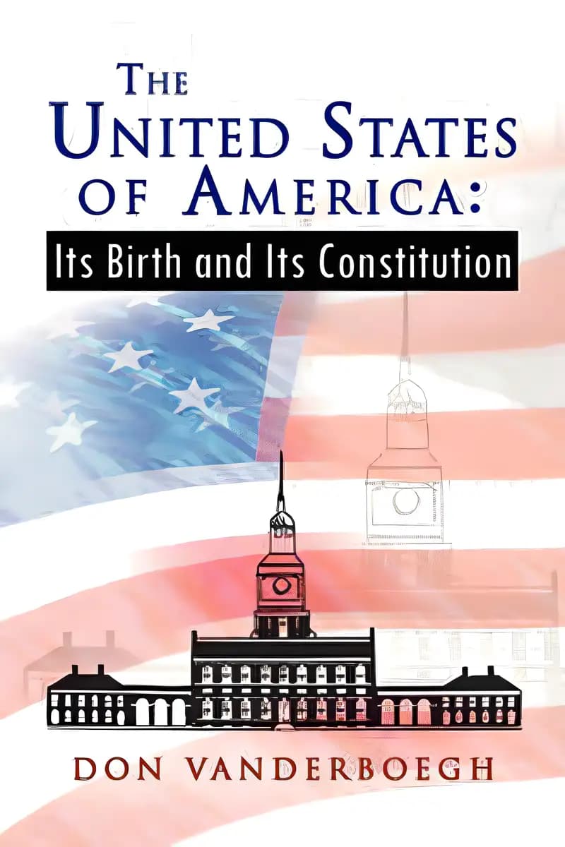 Book cover of 'The United States of America:: Its Birth and Its Constitution'