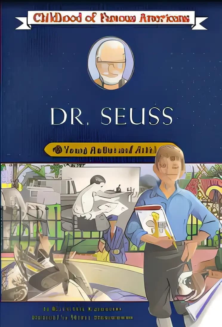 Book cover of 'Dr. Seuss: Young Author and Artist (Childhood of Famous Americans)'