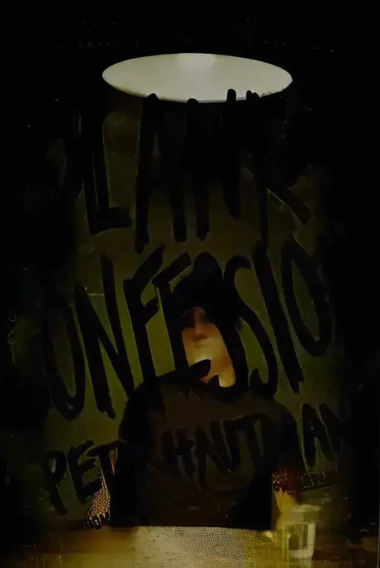 Book cover of 'Blank Confession'